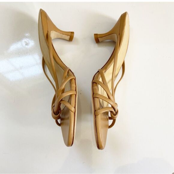 NEW Aeyde Olga Knotted Napa Leather Heel Sandal size 37 - Picture 4 of 11